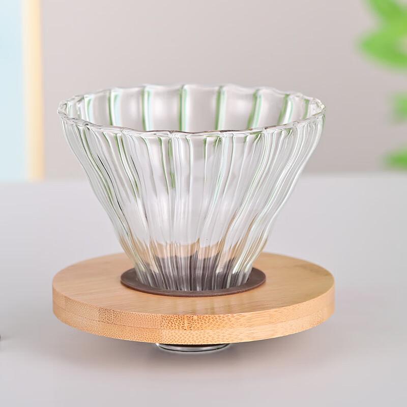 Набор: стеклянный дриппер для кофе и сервер ZISIZ