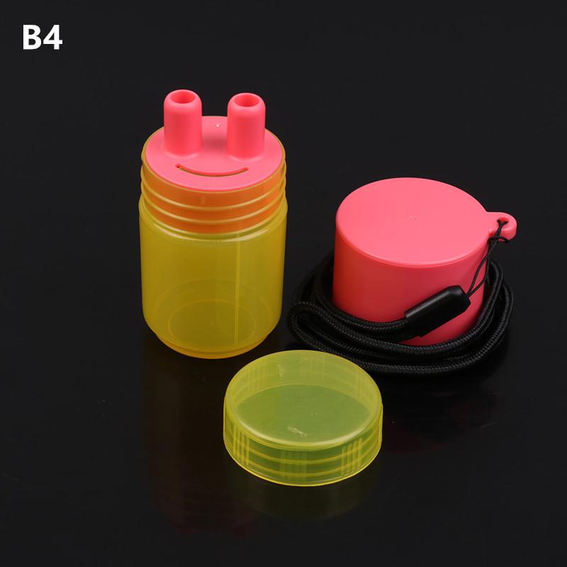 Herbal Inhalant Inhaler Accessory Two Nostrils Sticks Inhaler Tubes Cap Portable Reusable Nasal Inhaler Nasal Suction Cap Bottle