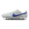 Nike Tiempo Legend 9 Elite Mi Ag Montebelluna Leather White Game Royal  DV7901-140