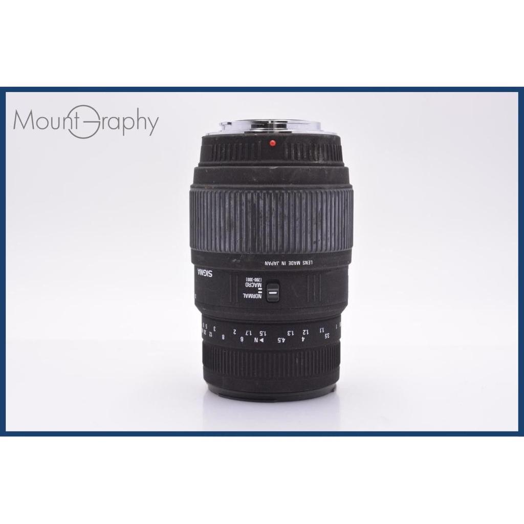 Used Sigma SIGMA 70-300mm F4-5.6 DG with front and rear caps & lens filters for Sony/Minolta A (AF) Free included #am8910