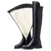 Fashion AIYUQI Womens Knee High Boots Winter 2025 New Genuine Leather Women Thigh High Boots Plus Size Wool Warm Women's High Boots
