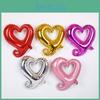 Auffälliger Hakenherz Heliumballon Ideal für Valentinstag und Partys