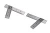 Hobby-Werkzeugserie HG Edelstahl Kurz-Set Kunststoffmodell T-Lineal, Typ, 2, 75°, Werkzeug, HT-435