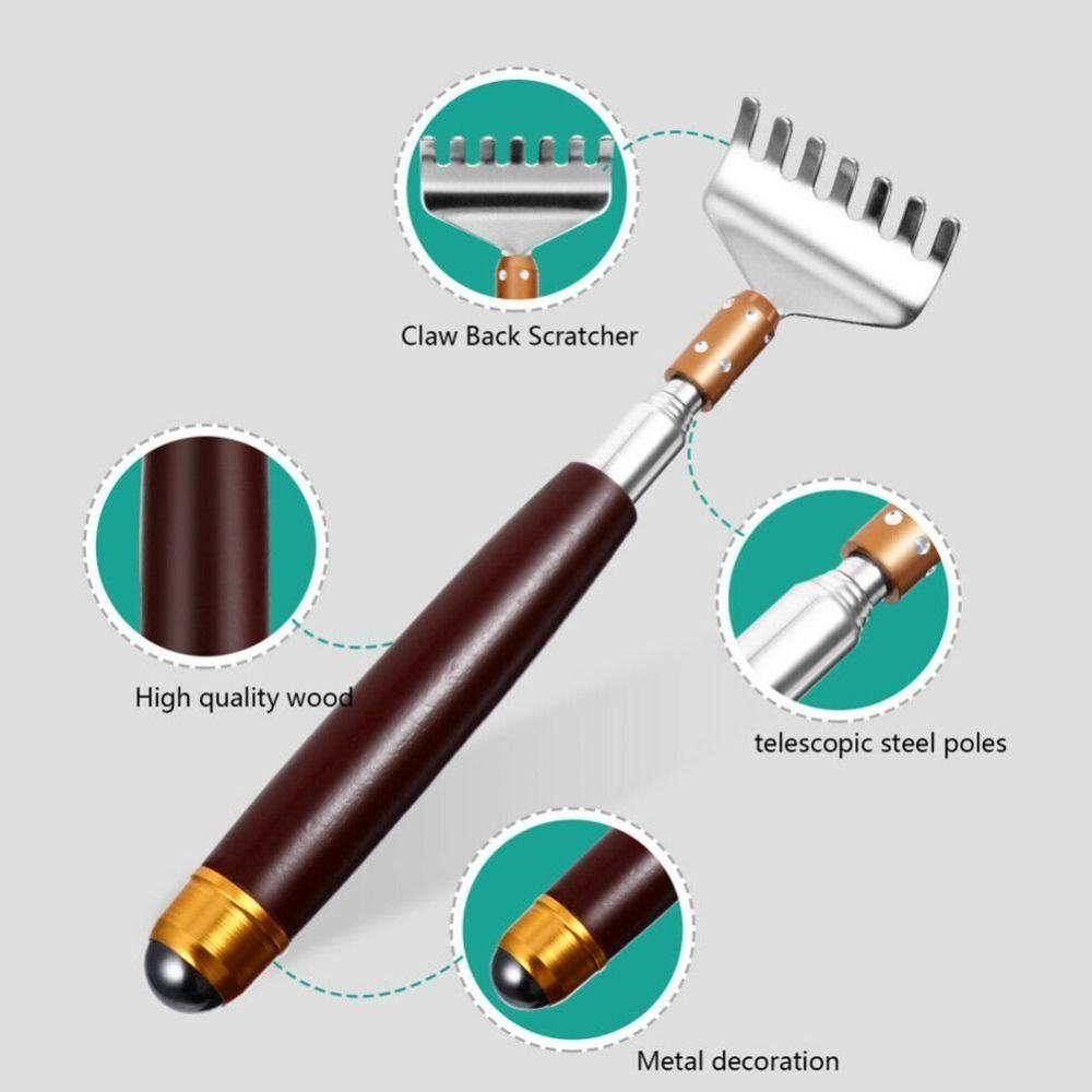 Massager Tool Massage Claw Magnetic Bead Massage Roller Extendable Back Scratcher Back Scraper