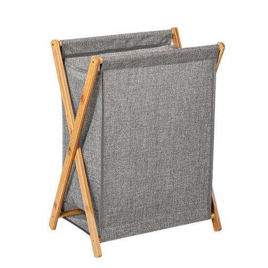 Dirty Clothes Basket with Durable Frame Large Capacity Laundry Hamper Bottom Heightening Mildew And Slip Resistant Laundry Storage Bin