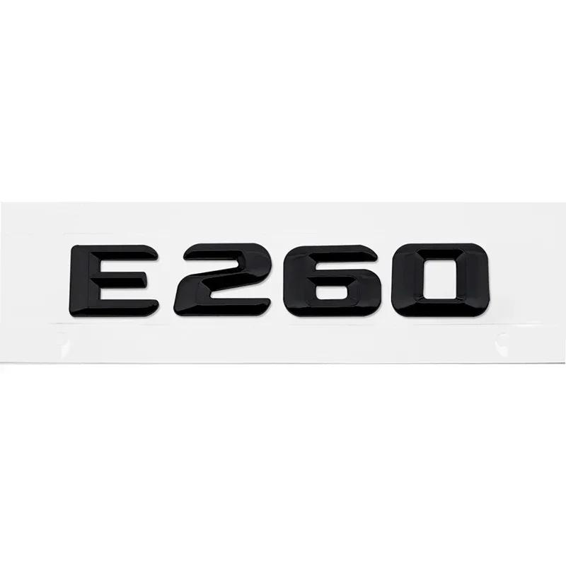 SXFA2 Car Rear Trunk Emblem Letter Badge for Mercedes Benz E53 E55 E63 E200 E220 E230 E240 E250 E260 E Class