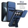 Lens Protection Kickstand Case For Xiaomi 17T Pro Mi 17T 5G Protective Cover Card Slot Wallet Capa Fundas