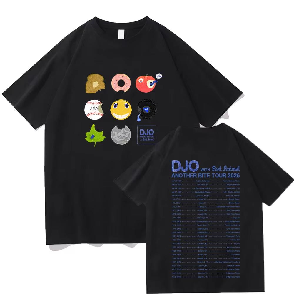 Summer Unisex Vintage Fashion Tee Djo Another Bite Tour 2026 T-Shirt Joe Keery The Crux Graphic Clothing Cotton Tshirt 4XL