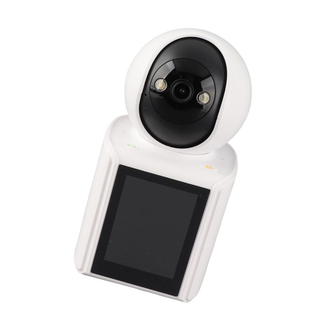 Wireless Security Camera 1080P HD 2.8 Inch IPS Screen Two Way Talk Motion Detection Wide Angle Lens Home Camera for