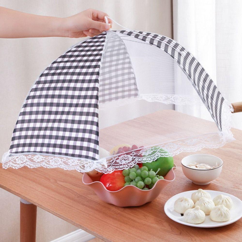 Large Lace Dustproof Foldable Food Cover Kitchen Accesssories Picnic Lid Protective Cover