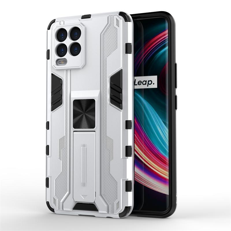 Dla Realmi 8 Pro Case Armor Bumper Wstrząsoodporne etui na telefon dla Realme8 Realme 8 Pro 2021 RMX3081 6.4'' Magnetyczny uchwyt tylna pokrywa