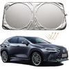 Windshield Sun Shade Sunshade for Lexus NX 350 350h 300 Accessories 2026 | for 2015-2024 2025 2026 NX300 NX350 NX300h NX350h NX250 NX200t NX450h