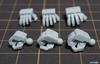 Idola Solid Hand, Square Finger, Medium, 1/144 Scale Plastic Model Parts, IDOLA08 (Robot)