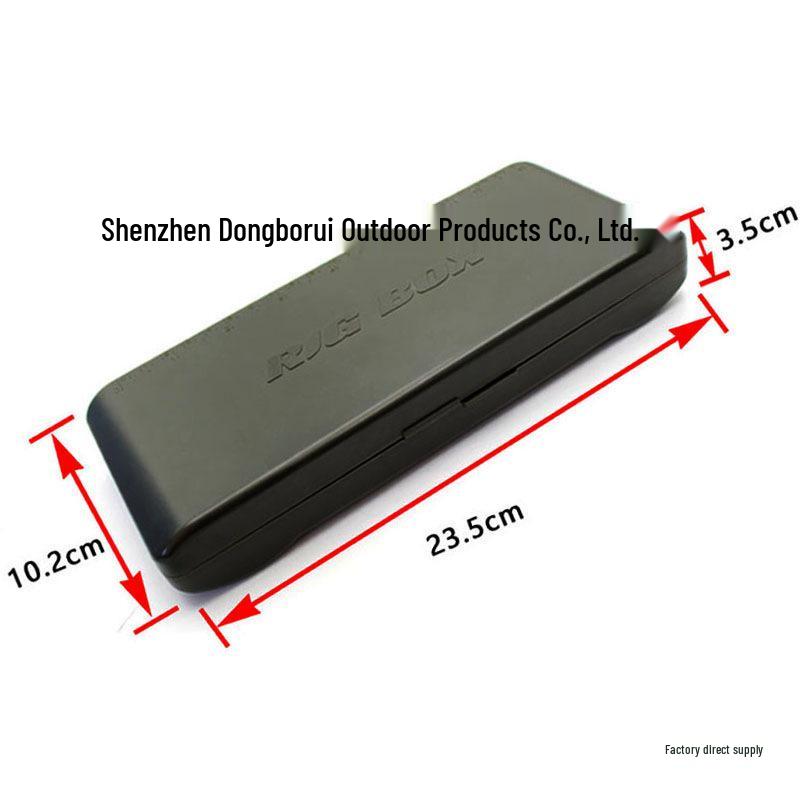 European Carp Fishing Leader Box - Reverse Bottom Rig Storage