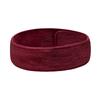 Burgundy Terry Headband