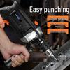 Electric Hand Drill Set with Drill Bits for Woodworking & Household Tasks
