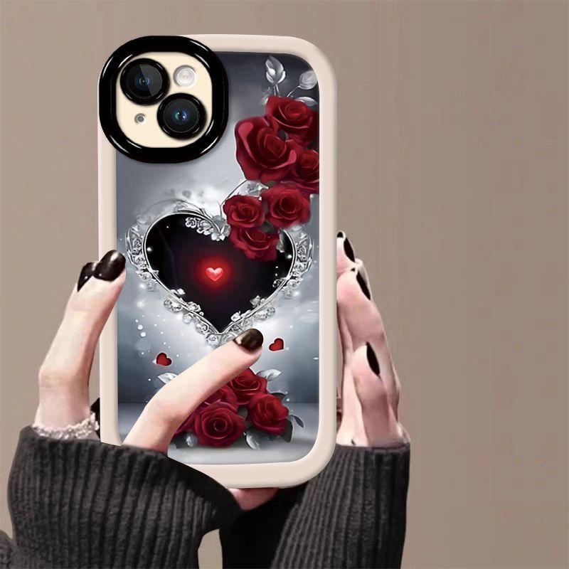 iPhone15 mobile phone case Apple 15Pro/15promax/15Plus anti-drop silicone