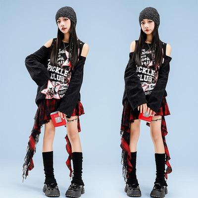 Tenue de danse jazz pour filles: Costume Élégant de Défilé et de Performance pour Spectacles de Groupe