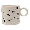 Creative Splashing Ink Ceramic Mug Household Water Cup Restaurant Large Capacity Coffee Cup Office Cup Tea Cup