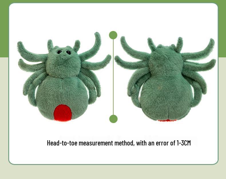 Halloween Plush Spider Doll: Soothing Prank, Cute Stuffed Animal for Children