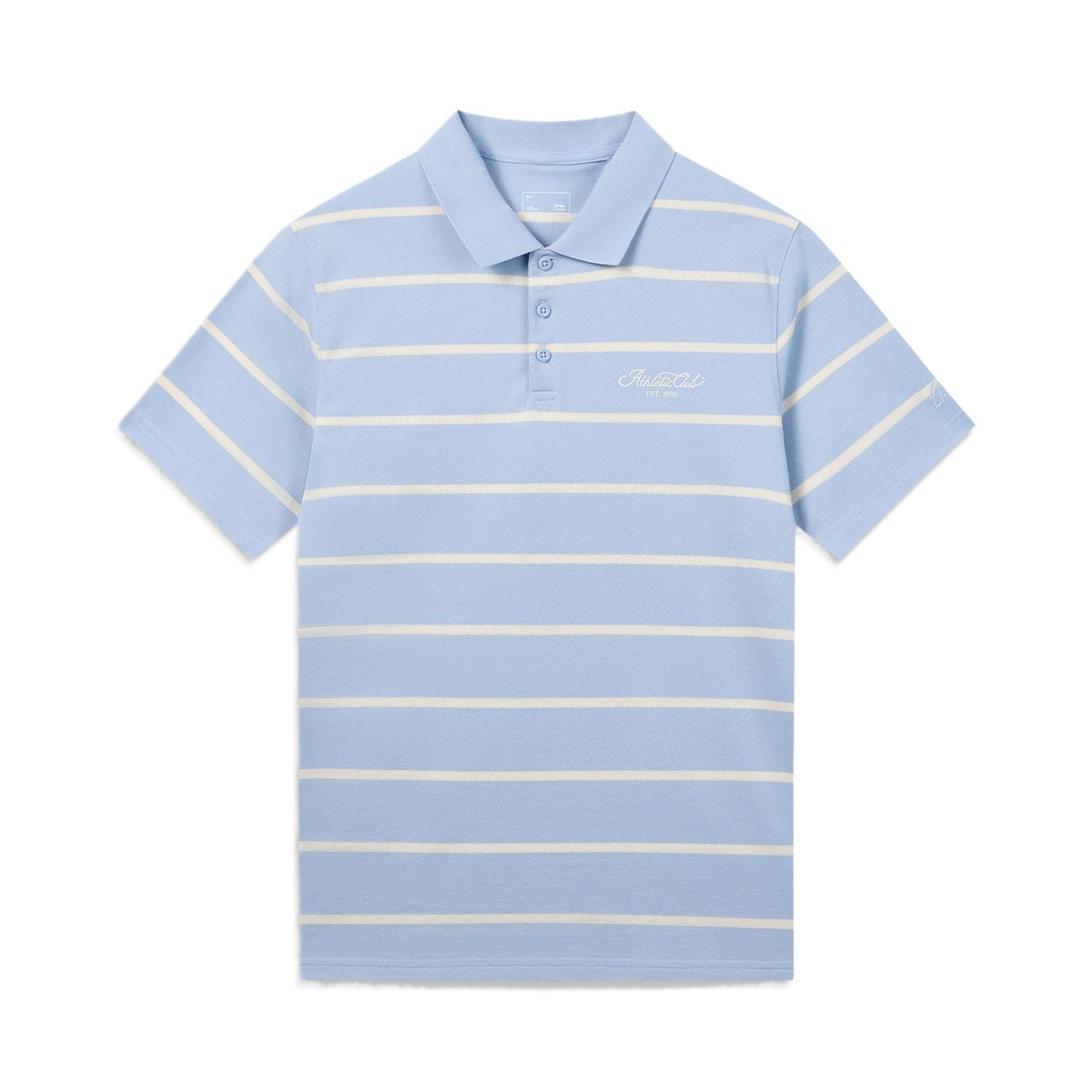 Li-Ning Sport Life Striped Polo Shirt Men tops APLW891-1 L