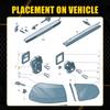 Zewnętrzny Do VW Golf6 MK6 2009-2013 Tylny Światło Hamowania Płytka Drukowana Płytka Drukowana Tylna Lampa Żarówka Podstawa Gniazdo Żarówki Lampy Tylnej Uchwyt