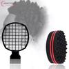Barber Shop Men Hair Braider Twist Sponge Gloves African Hair Styling Fork Comb Hair Curls Foam For Salon Hairdressing Tools