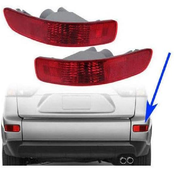 For MITSUBISHI OUTLANDER MK2 2006-2012 Rear Tail Fog Light Lamp Reflector Left/Right Rear Bumper Tail Fog Light Reflector Left/Right Fits For