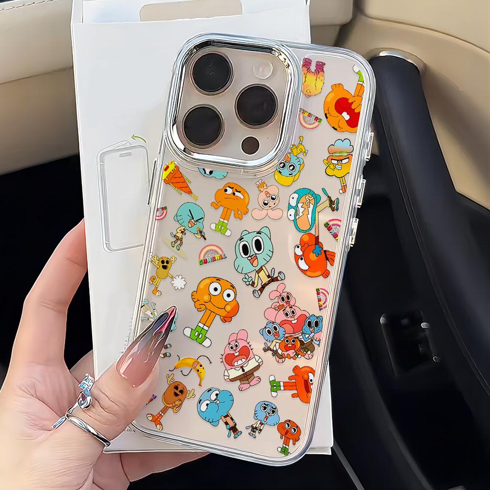 Die erstaunliche Welt von Gumball Handyhülle Für iPhone 17 16e 16 15 14 13 12 11 mini Pro Max X XR XSMAX 8 7 Air Plus Weiche Hülle
