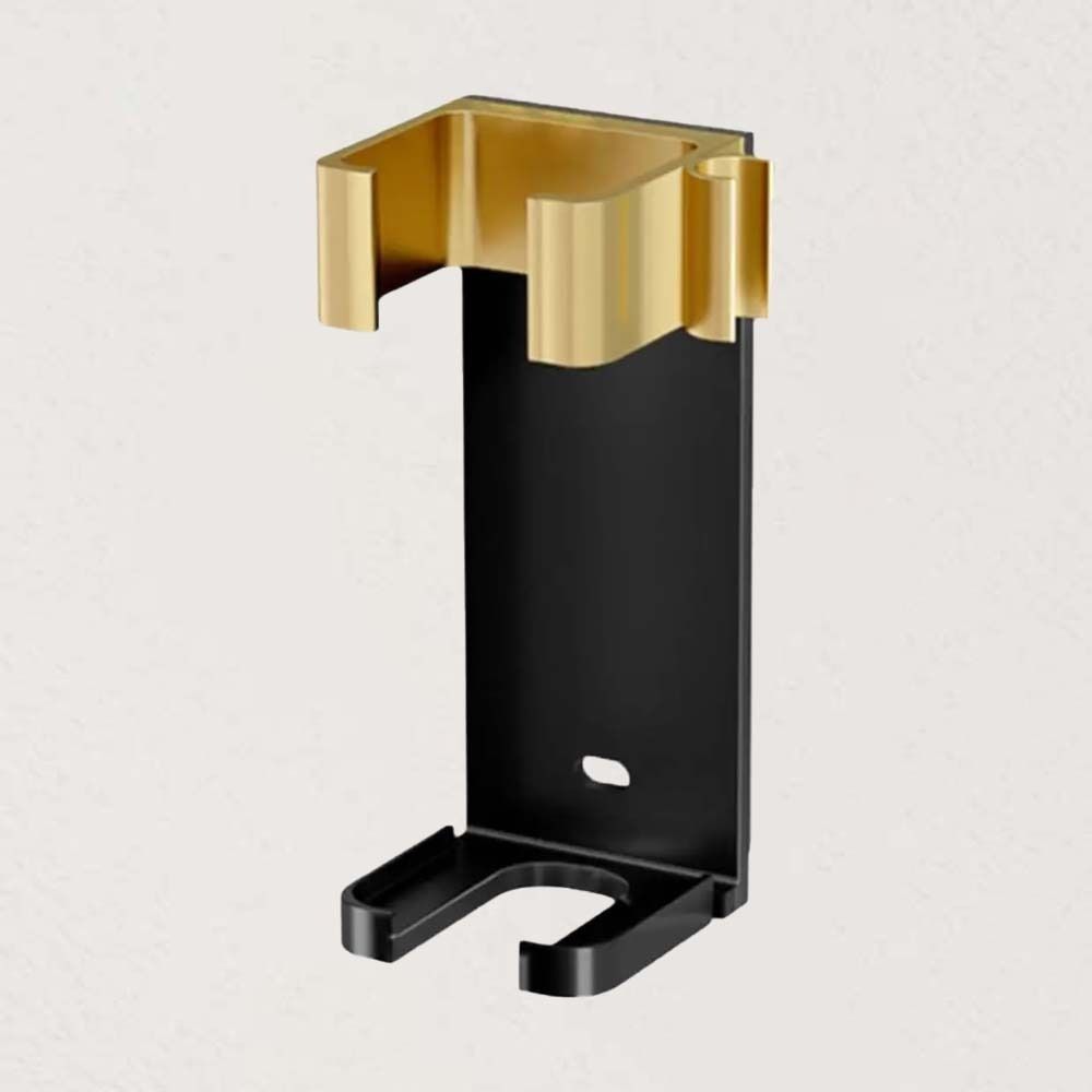 Iron Aluminum Curly Hair Sticks Holder with Double-sided Tape Bathroom Items Organizer  Hotel