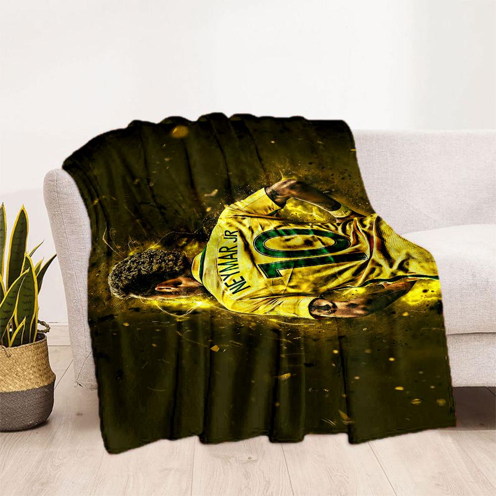 Ronaldo's Iconic Celebration Blanket Soft Warm Cozy Perfect for Livingroom Office Chair Picnics for All Seasons Playful Design