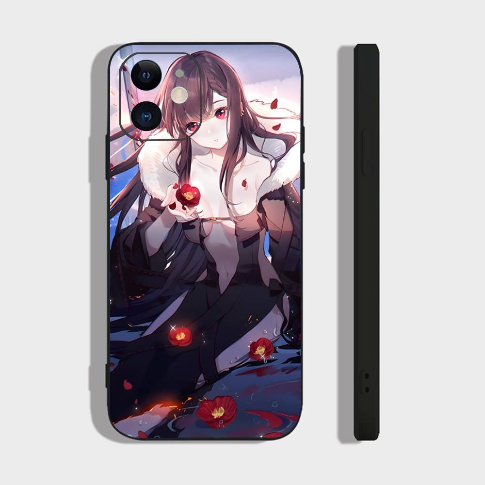 Consort Yu Animated Game Fate Grand Order Phone Case For IPhone 17 Air 16 15 14 13 Pro Max 11 12 Black Silicone Cover