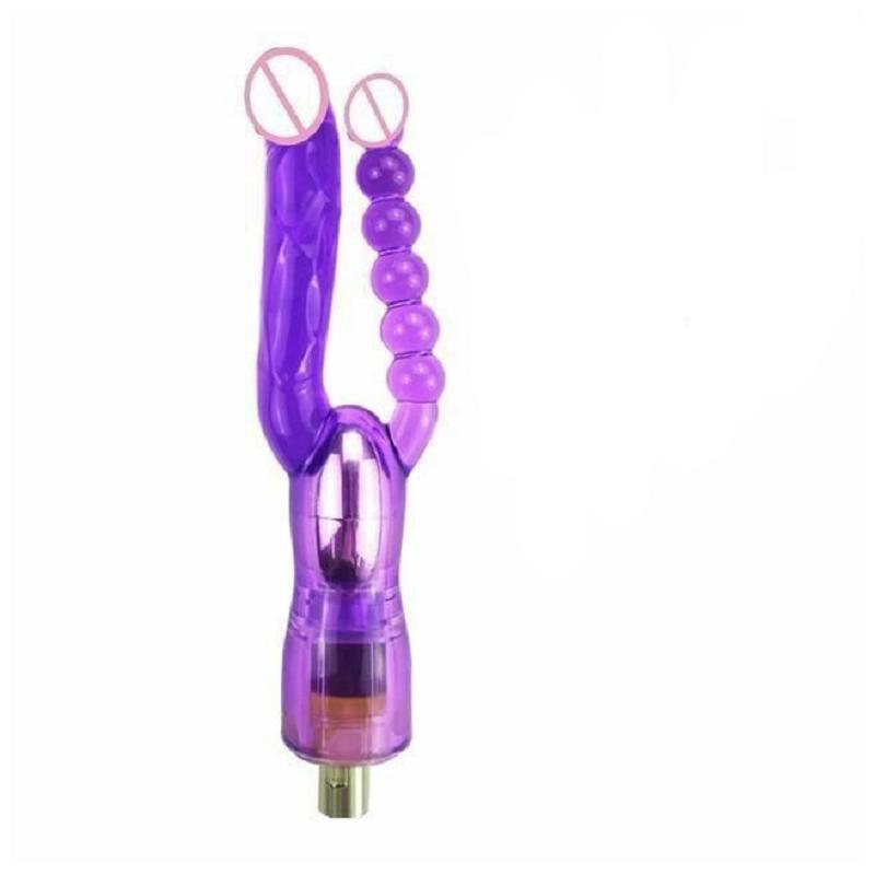 28 Types Pink Purple Dildos A2 / F2 Sex Machine Attachments