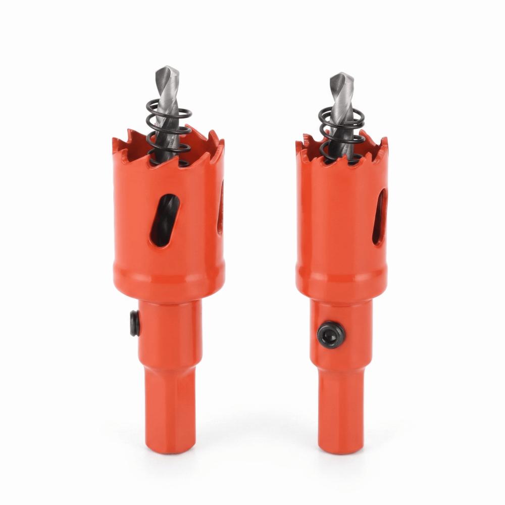 2pcs 1-Inch (25mm) Hole Saw Drill Bit 25/32in (20mm) Bi Metal Hole Cutter Hole Saw Cutter For Wood