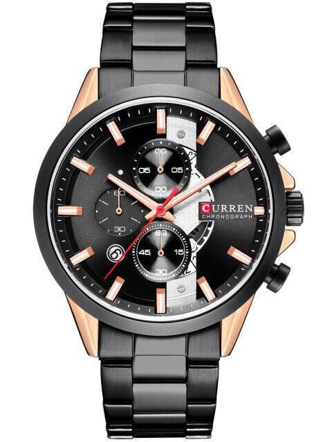 Zegarek Męski Curren 8325 (Zc021B) - Chronograf
