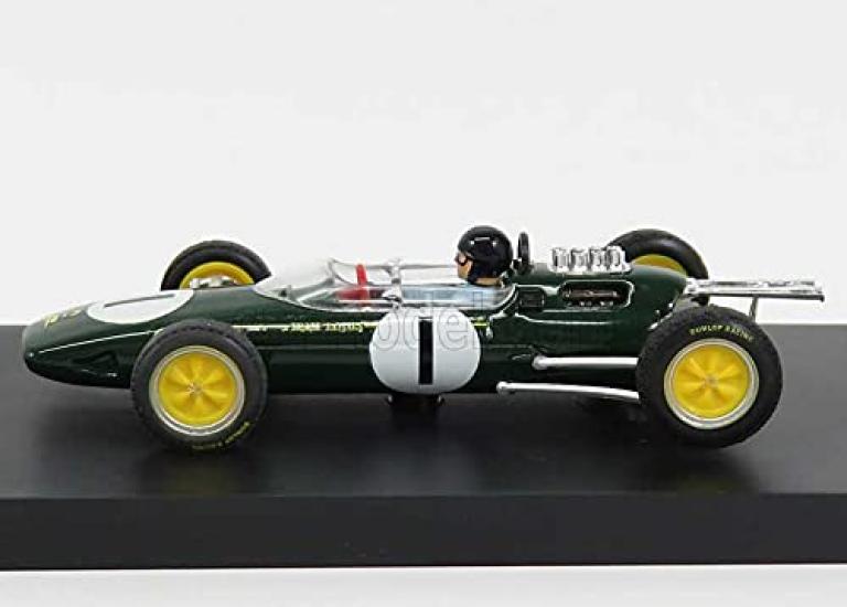 BRUMM 1/43 LOTUS F1 Jim Clark Figure Included 1963 Belgian GP World Champion 50th Anniversary Commemorative Edition