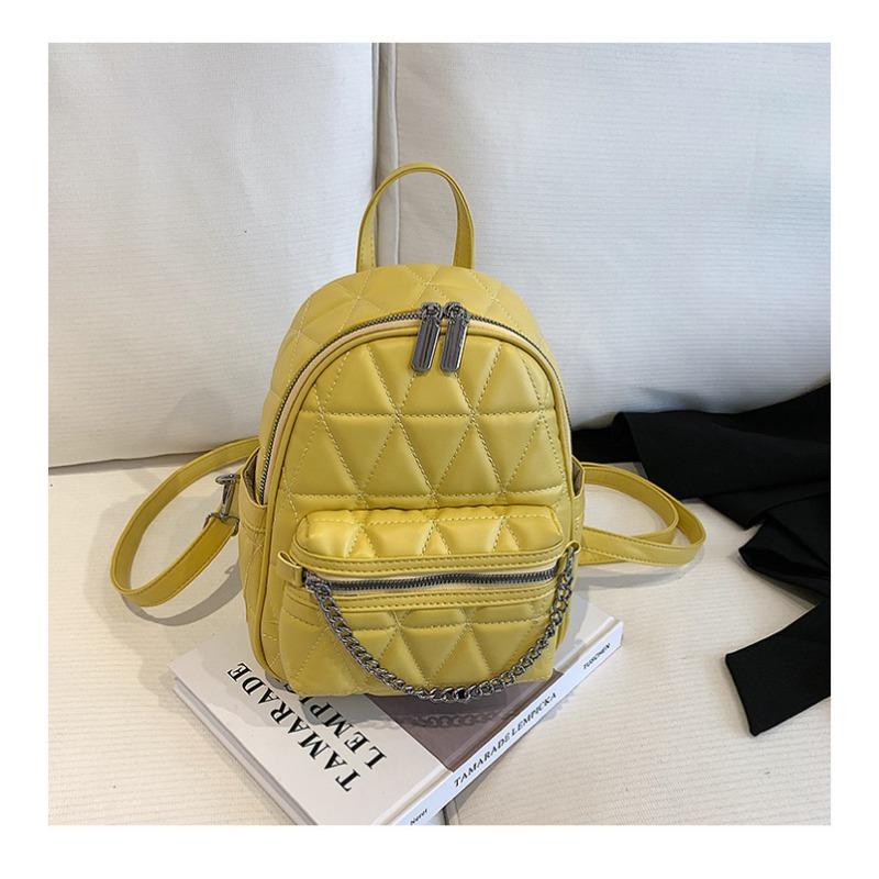 

Рюкзак Женский Модный Нишевый Студенческий Школьный Рюкзак Досуг Уличный Тренд Универсальный Легкий Для Выхода В Свет Путешествий жёлтый