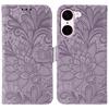 For OnePlus Nord CE5 5G/Ace 5 Racing 5G Case Lace Flowers PU Leather Flip Wallet Phone Cover