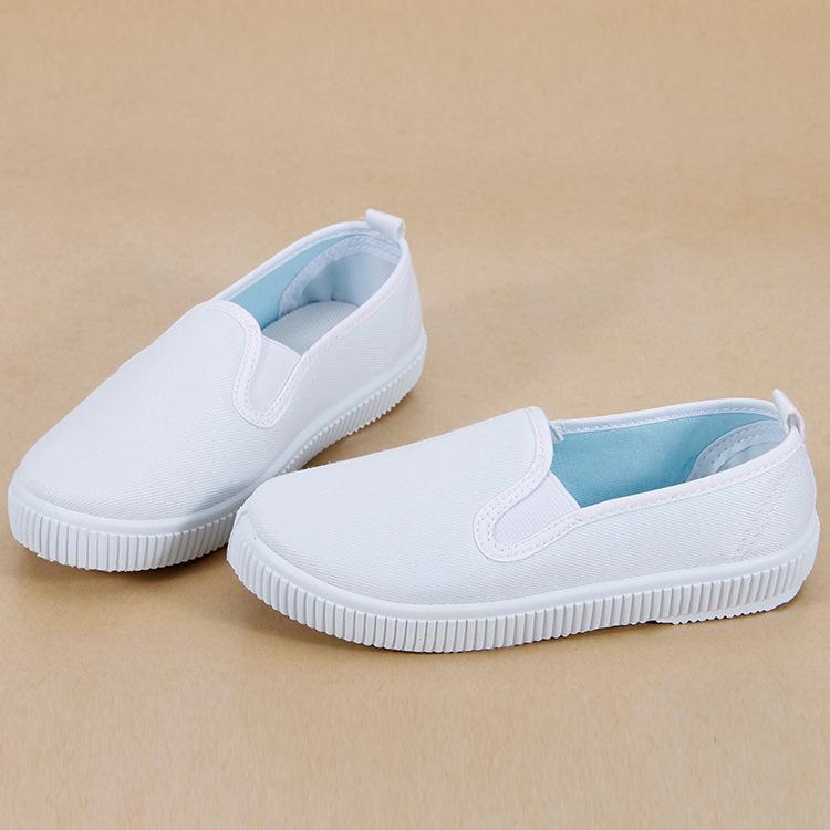 Spring, autumn and summer new little white shoes indoor children's shoes little white shoes comfortable, breathable and non-slip dance shoes