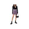 We11done Letter Print Knit Mini A-Line Casual Skirt Women skirts WD-KS3-21-601-W-PP