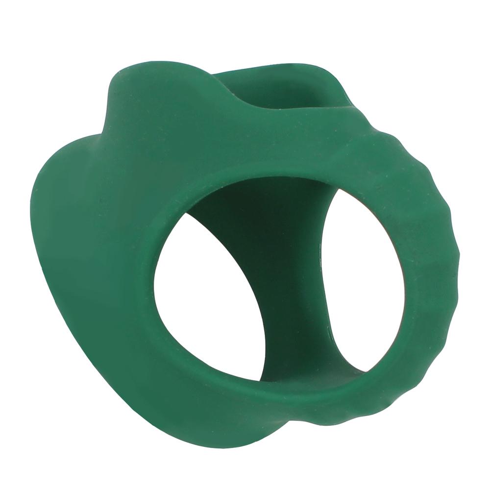 Enlarger Male Masturbation Bondage Ball Stretcher Delay Ejaculation Male Erotic Toys Silicone Penis Ring 4 Holes Cock Cage Sex Supplies