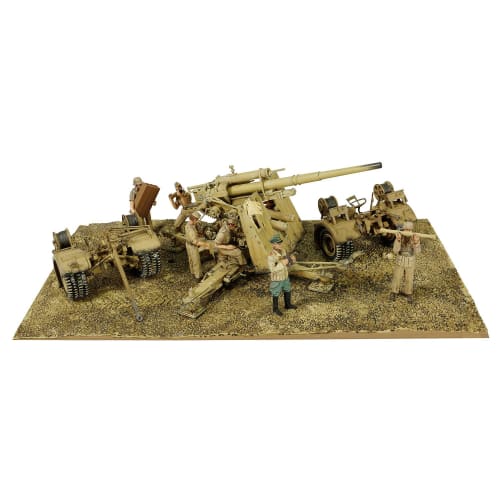 

Waltersons Japan 1/32 Scale WWII German Krupp Flak 36 Battle of El Alamein, June 1942, Finished Model