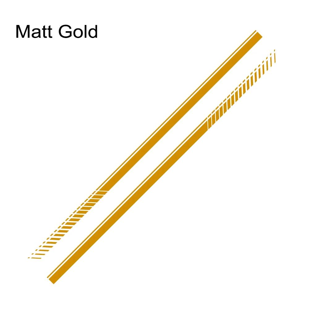 2PCS Car Door Waist Line Side Racing Stripes Decoration Stickers Auto Body Decor Vinyl Film Decals Accessories For Toyota Hiace