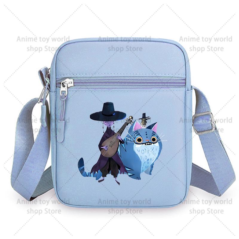 Langlebige KPop Dämonenjäger Mädchen Umhängetaschen Nylon Kleine Umhängetasche Kawaii Oxford Messenger Seitliche Sling-Tasche Ehemann Dame Brusttasche