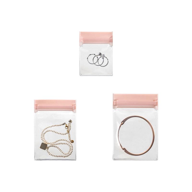Portable Anti-Oxidation Jewelry Storage Bag for Ornaments, Earrings, Studs, Rings, and Necklaces