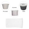 15 PCS Pool Skimmer Socks Filters Baskets Socks Mesh Savers for Filters for Inground & Above Ground Pools