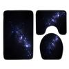 Star Bathroom Floor Mat Toilet Three-Piece Set