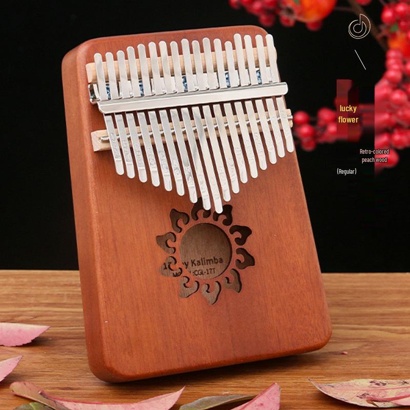 Калимба 17 клавиш для начинающих - Пальцевый музыкальный инструмент