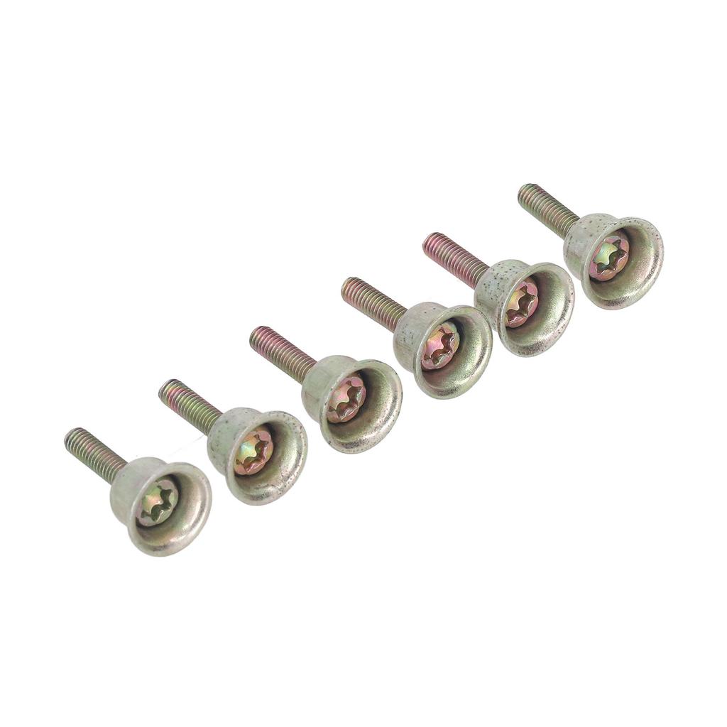 6 Pcs Chainsaw Brake Handle Screw Aluminum M4 MS260 Chainsaw Cutter Parts Screw for Stihl 024 026