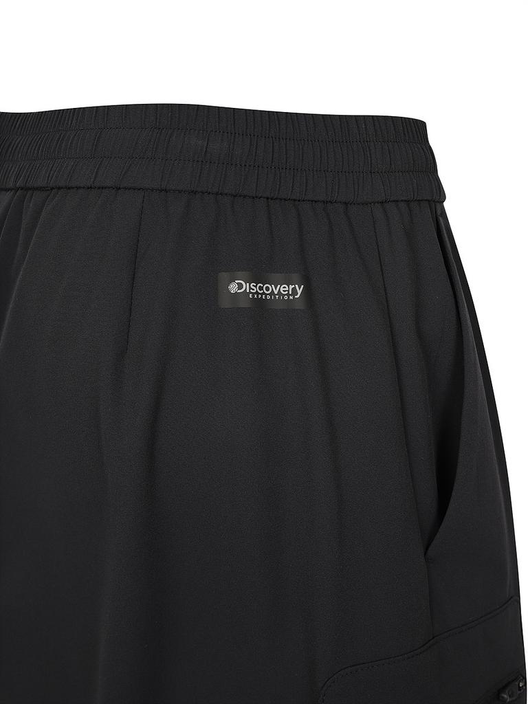 DISCOVERY EXPEDITION Freshvent Women'S Semi-Wide Cargo Shorts (Black)